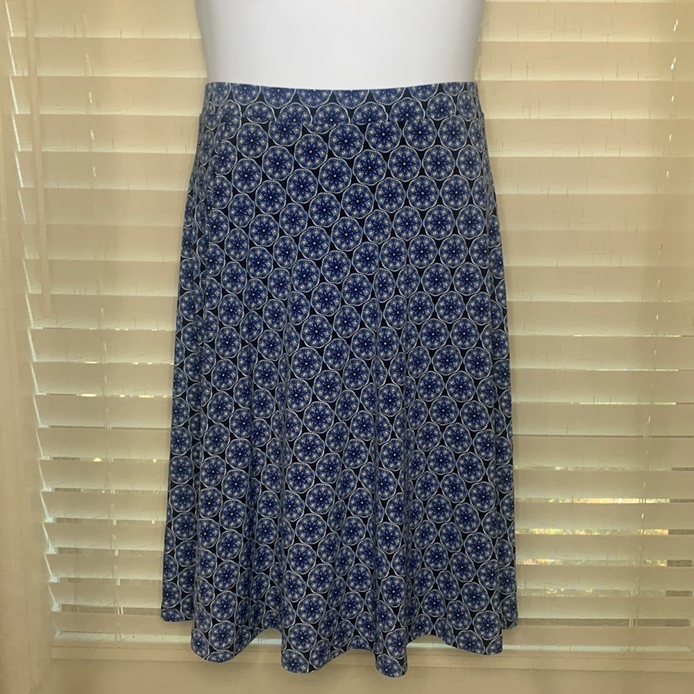 GEORGE Pull-On Midi Skirt Size M